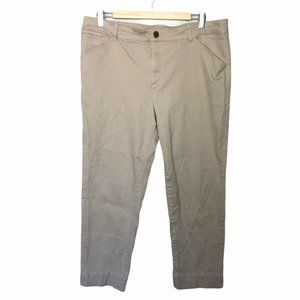 Tribal Cropped Ankle Pants Straight Khaki Chino 16